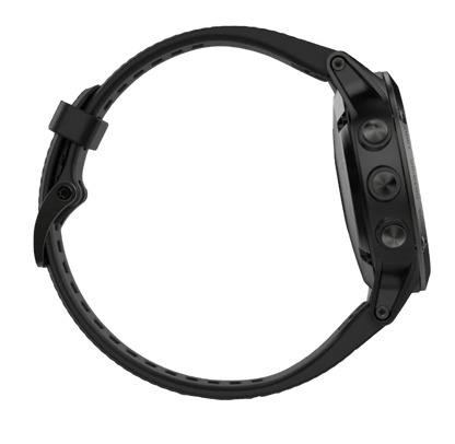 Garmin Fenix ​​5 Zafiro negro con correa negra (010-01688-10)