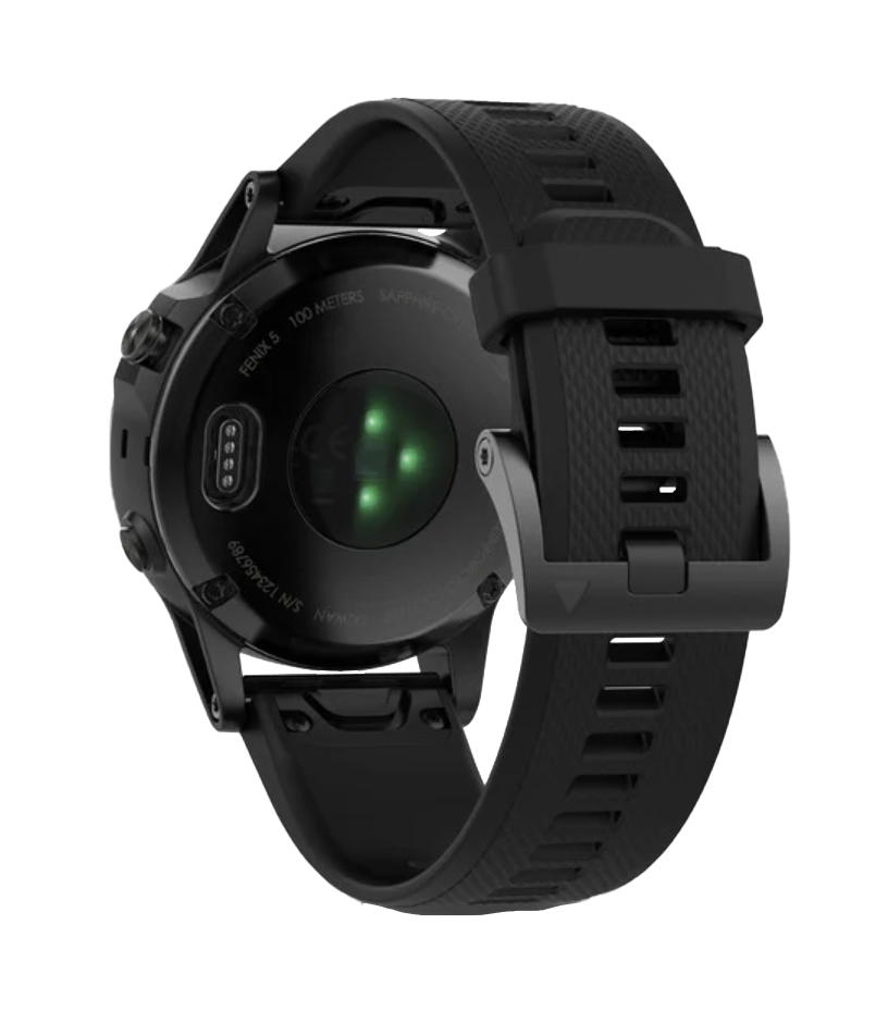 Garmin Fenix ​​5 Zafiro negro con correa negra (010-01688-10)