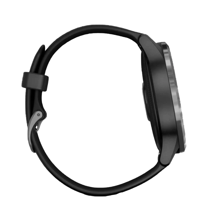 Garmin Vivoactive 4, reloj inteligente con GPS y correa negra (reacondicionado certificado por Garmin)