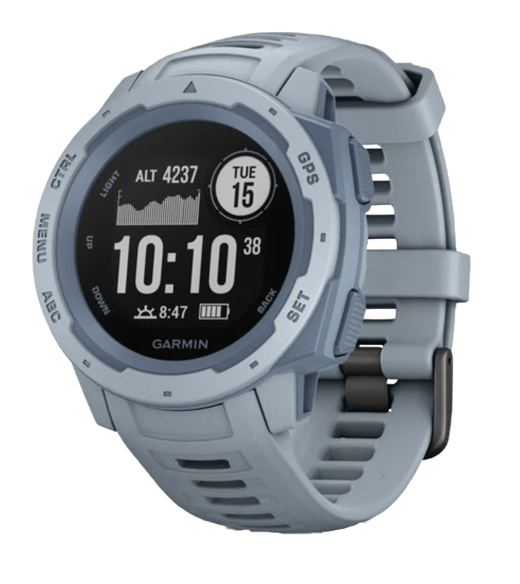 Garmin Instinct, Sea Foam, Rugged GPS Smartwatch (Garmin Certified Refurbished)