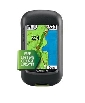 GPS y telémetro de mano para golf Garmin Approach G3 (reacondicionado certificado por Garmin)