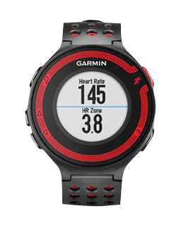 Garmin Forerunner 220, reloj inteligente con GPS para corredores, color negro y rojo (reacondicionado certificado por Garmin)