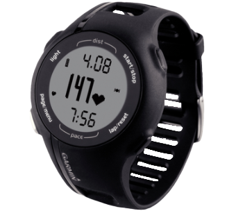 Reloj inteligente con GPS y frecuencia cardíaca Garmin Forerunner 210 Fitness para corredores (reacondicionado certificado por Garmin)