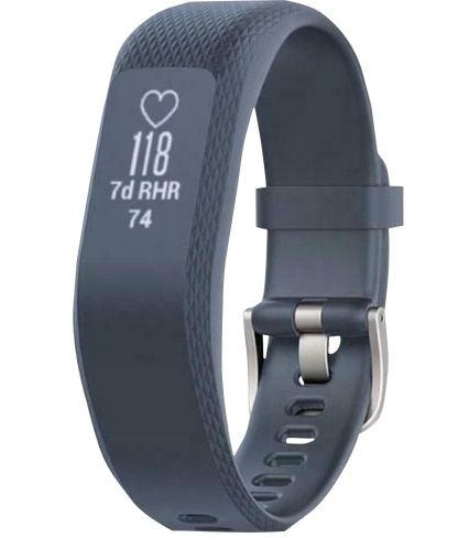 Reloj inteligente con GPS Garmin Vivosmart 3, correa azul S/M (reacondicionado certificado por Garmin)