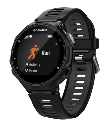 Garmin Forerunner 735XT, reloj inteligente con GPS para corredores, color negro y gris (reacondicionado certificado por Garmin)