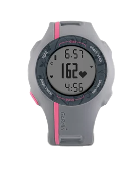 Garmin Forerunner 110, reloj inteligente con GPS y control de frecuencia cardíaca, color rosa, para corredores (reacondicionado certificado por Garmin)