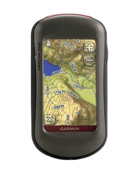 Garmin Oregon 550t, Handheld Touchscreen Outdoor/Trail GPS with TOPO Maps (Garmin Certified Refurbished)