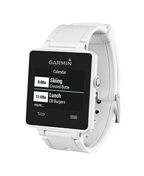 Reloj inteligente Garmin Vivoactive, blanco, con GPS (reacondicionado certificado por Garmin)