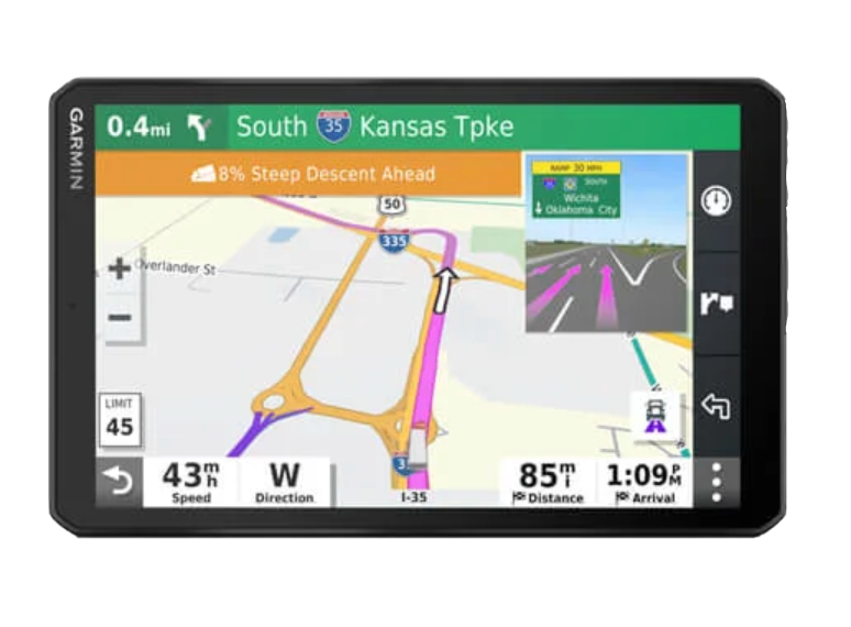 Garmin Dezl OTR800, Trucking GPS Navigator with 8-inch Screen (Garmin Certified Refurbished)