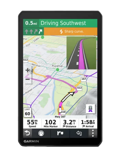 Garmin Dezl OTR800, Trucking GPS Navigator with 8-inch Screen (Garmin Certified Refurbished)