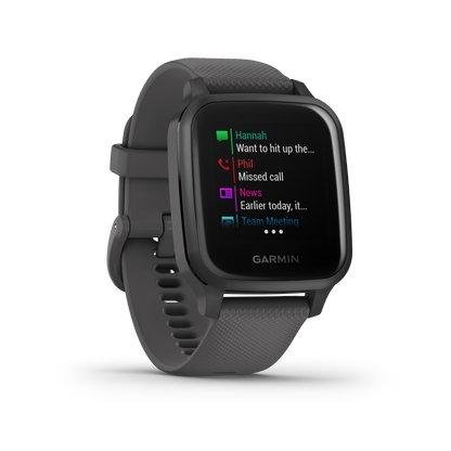 Garmin Venu Sq – Shadow Gray with Slate Bezel