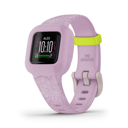 Garmin vivofit jr. 3 - Floral Lila 