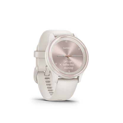 Garmin Vivomove Sport Ivory con detalles en melocotón y oro (010-02566-01)