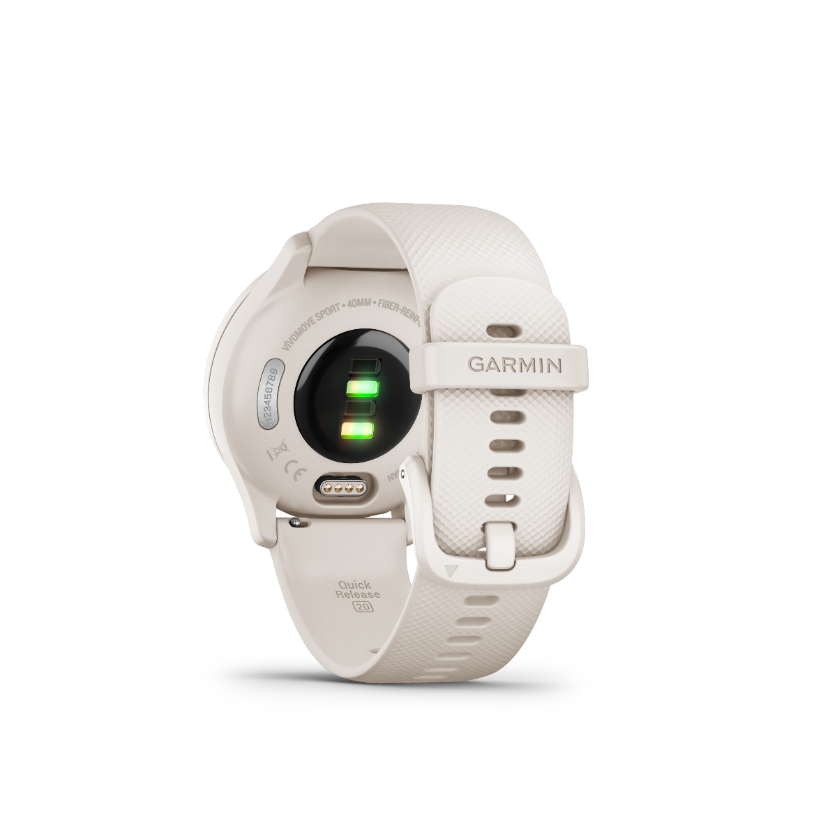 Garmin Vivomove Sport Ivory con detalles en melocotón y oro (010-02566-01)