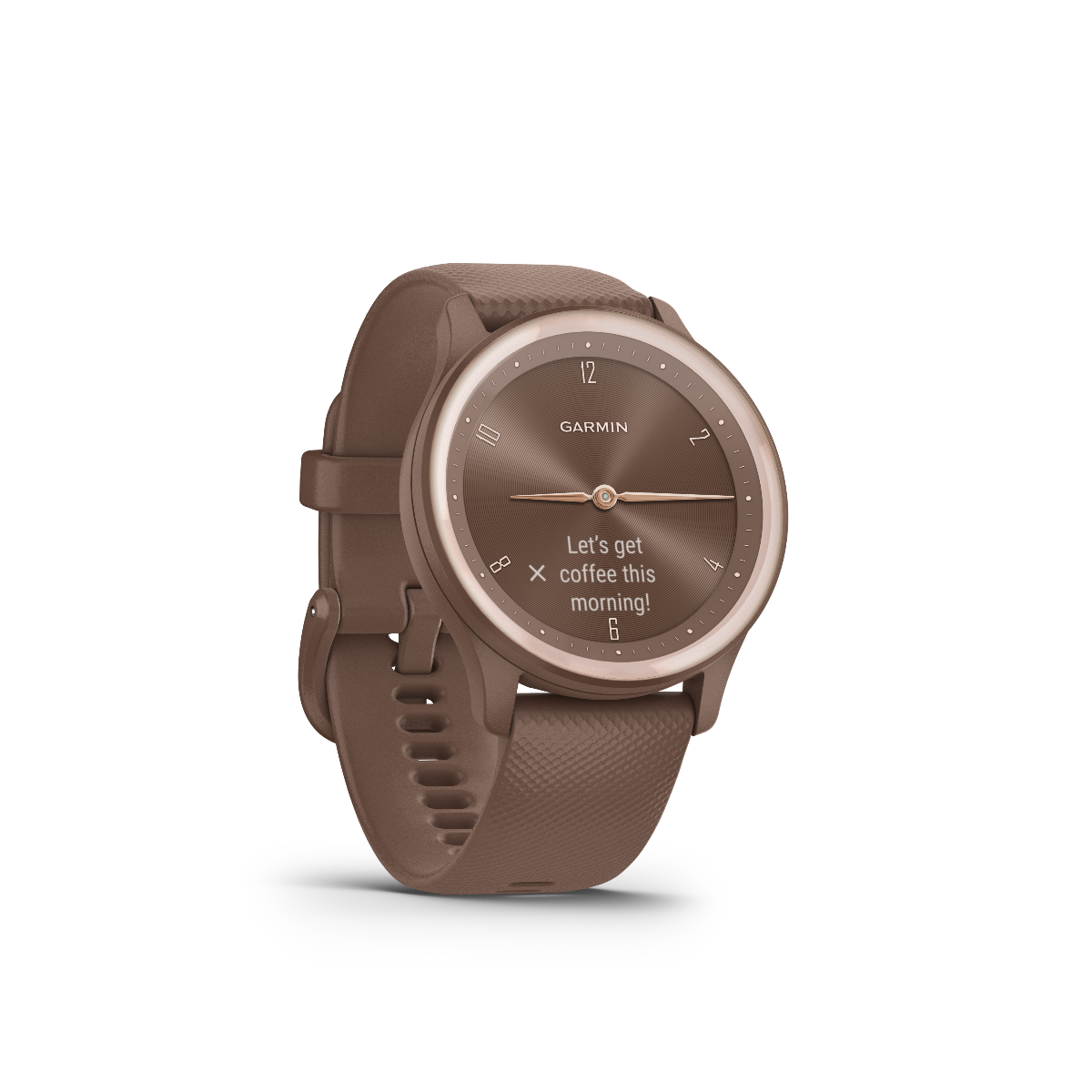 Garmin Cocoa con detalles en dorado melocotón (010-02566-02)